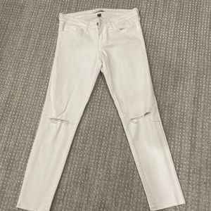 Brand new without tags white flying monkey skinny  stretch jeans
